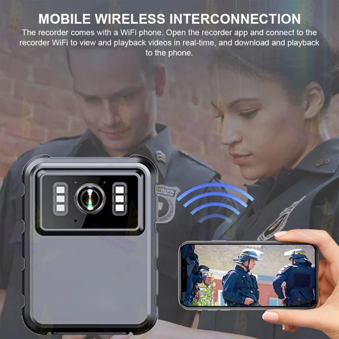 بادی کمرا , دوربین ورزشی و پلیسی مدل L10 – WiFi - ویوناتک
