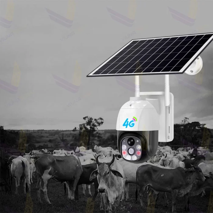 دوربین مینی اسپید دام سولار خورشیدی سیمکارتی V380 - ویوناتک
