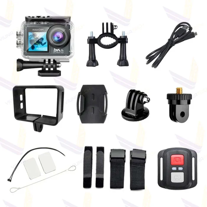 دوربین ورزشی اکشن کمرا (Action Camera) ضد آب 5K - ویوناتک