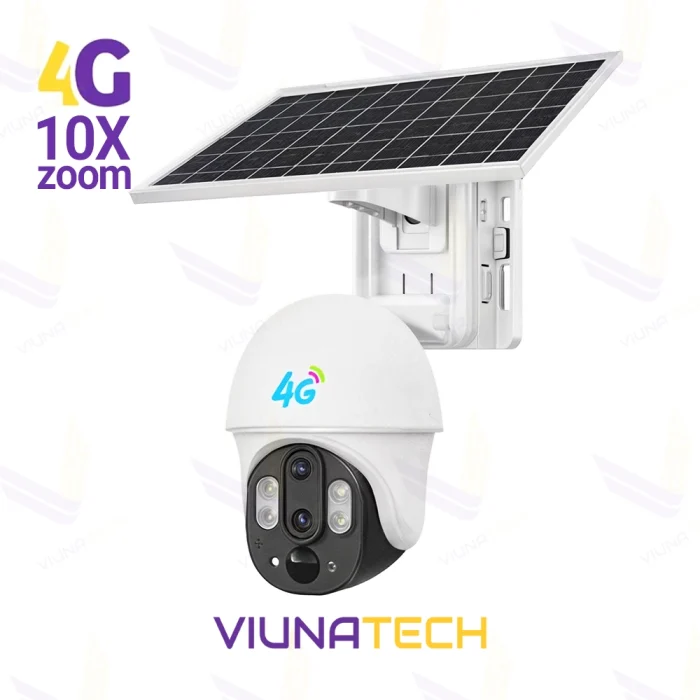 دوربین مینی اسپید دام سولار خورشیدی سیمکارتی V380 مدل VC6-DL-4G - ویوناتک