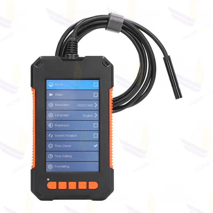 دوربین آندوسکوپی شلنگی مانیتور دار 10متری P40 - ویوناتک