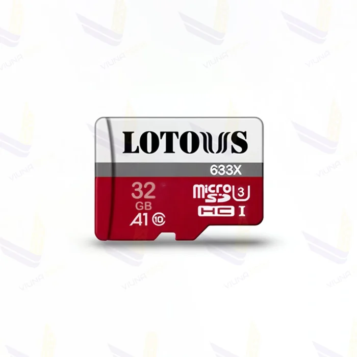 کارت حافظه‌ microSDHC لوتوس استاندارد U3 A1 مدل 633X ظرفیت 32 گیگابایت - ویوناتک