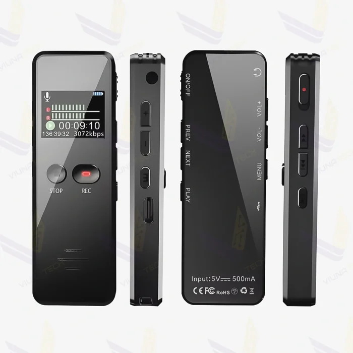 دستگاه ضبط صدای خبرنگاری مدل V90 با حافظه 32GB - ویوناتک
