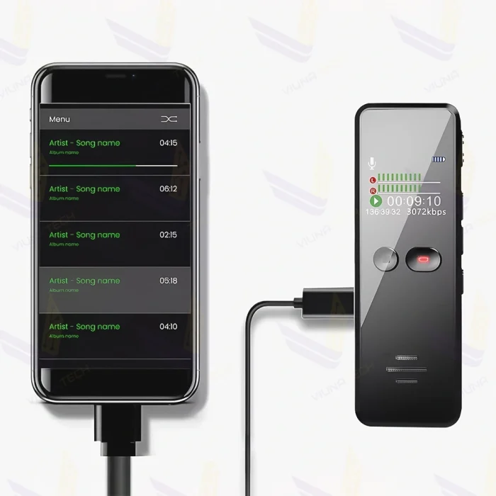 دستگاه ضبط صدای خبرنگاری مدل V90 با حافظه 32GB - ویوناتک