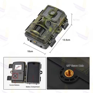 دوربین تله ای، شکار و حیات وحش ( Trail Camera ) مدل DL003 - ویوناتک