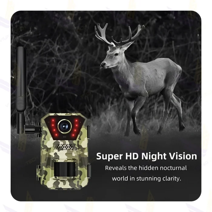 دوربین تله ای، شکار و حیات وحش ( Trail Camera ) سولار و سیمکارتی مدل HW23 - ویوناتک
