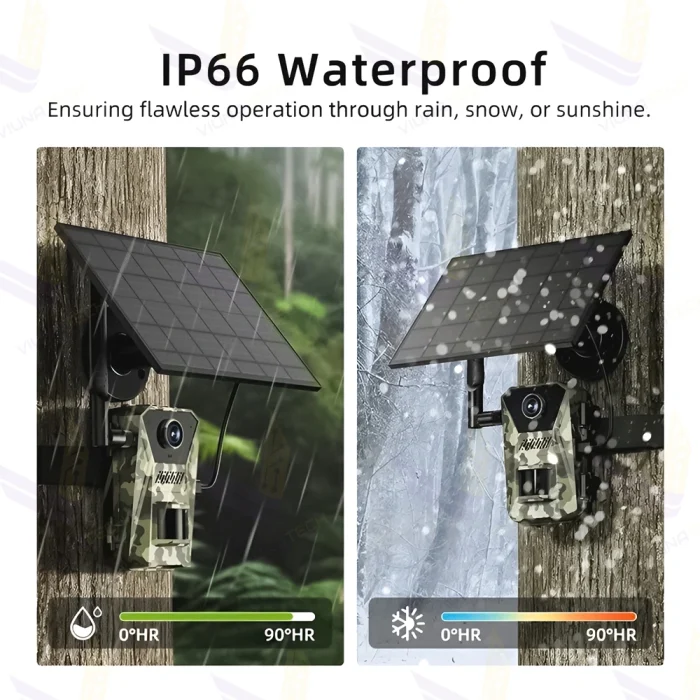 دوربین تله ای، شکار و حیات وحش ( Trail Camera ) سولار و سیمکارتی مدل HW23 - ویوناتک