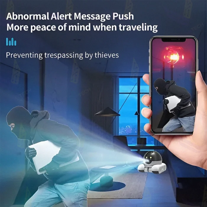 دوربین رباتیک سیمکارتی هوشمند 2K مدل ROBOT CAM - ویوناتک