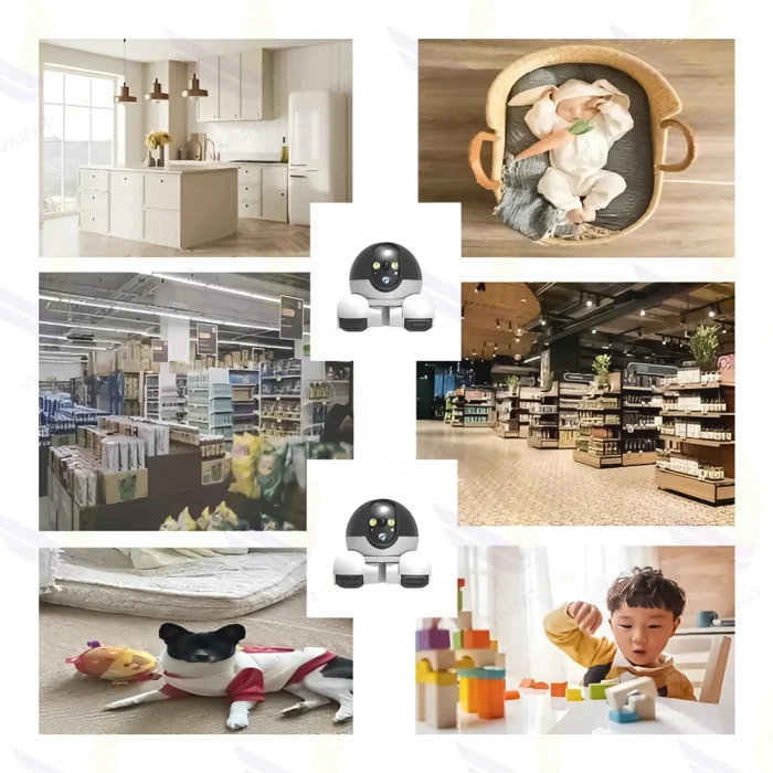 دوربین رباتیک سیمکارتی هوشمند 2K مدل ROBOT CAM - ویوناتک