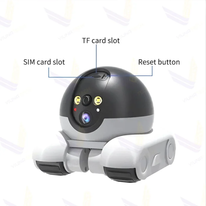 دوربین رباتیک سیمکارتی هوشمند 2K مدل ROBOT CAM - ویوناتک