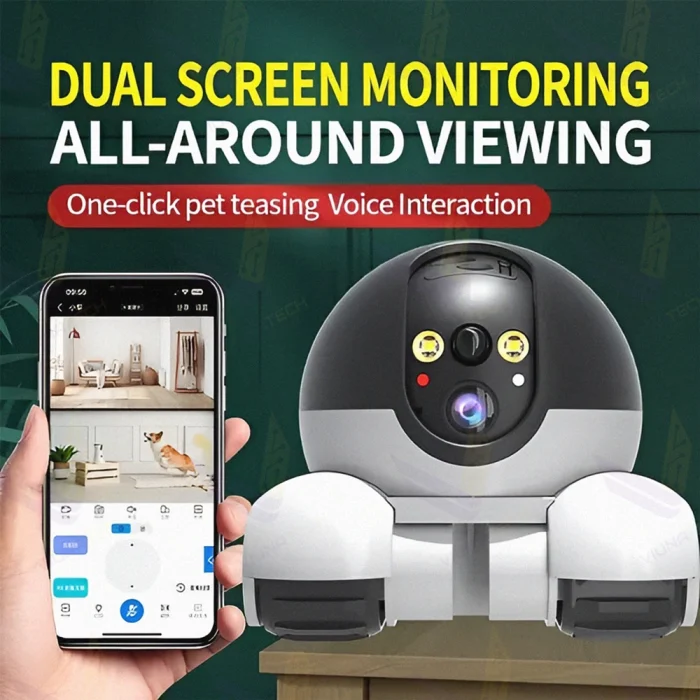 دوربین رباتیک سیمکارتی هوشمند 2K مدل ROBOT CAM - ویوناتک