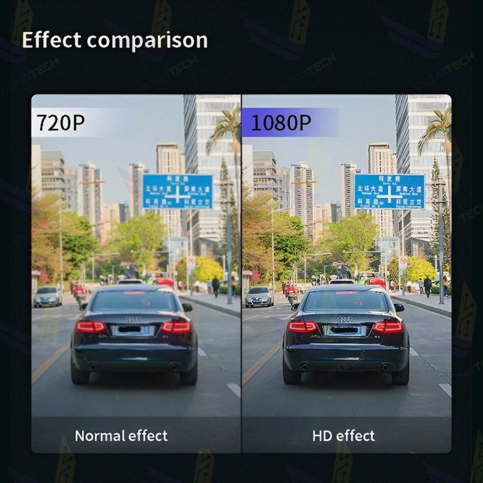 دوربین ثبت وقایع خودرو 2 لنز مدل A6 - wifi - ویوناتک
